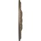 Ekena Millwork Tomango Egg & Dart Medallion (Canopies up to 6 3/4"), 27 7/8"OD x 3 7/8"ID x 2 1/2"P, Warm Silver CM27TOWSS - alternate 2